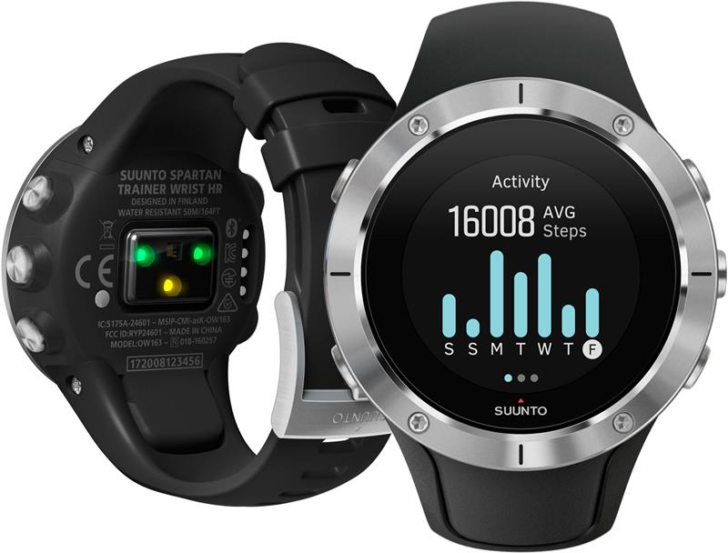 Suunto Spartan Trainer Wrist HR Steel GPS Multisport Watch-1