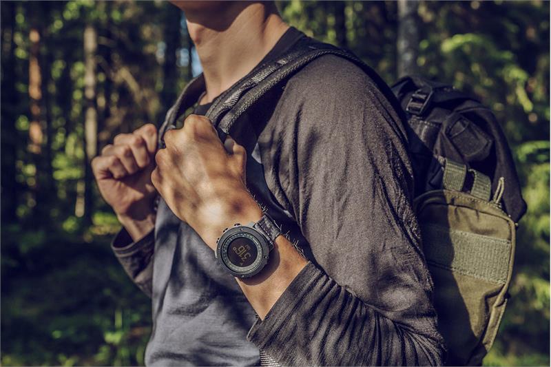 Suunto Traverse Alpha GPS Watch - Concrete Sapphire-3