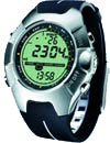 Suunto Observer SS Positive Face Watch + Elastomer Strap