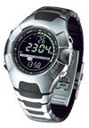 Suunto Observer Negative Stainless Steel Watch