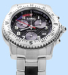 TNG Racemaster Gents Carbon Dial Chronograph