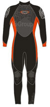 The Wetsuit Factory Men's Full Wet Suit-Sizes: 2xl-3xl