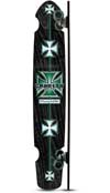 Gravity Skateboards-Ed Economy 57 Inch Surf Rider Longboar