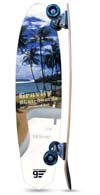 Gravity Skateboards-On Da Beach 37 Inch Diamond Tail Longb