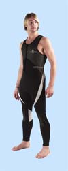 Typhoon Wetsuit Men's Long John - 25026-Sky Blue