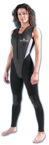 Typhoon Xts Pulse Ladies' Long Jane Front-Zip Wetsuit 3 Mm