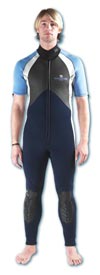 Typhoon Xts Vortex Men's One-Piece Short-Sleeve Front-Entry
