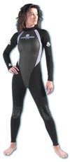 Typhoon Xts Pulse Ladies' One-Piece Long-Sleeve Wetsuit 3 Mm