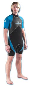 Typhoon Xts Pulse Men's Short-Sleeve Shorty Wetsuit 3 Mm