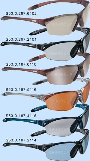 Performance sunglasses Uvex airwing small amp airwing small variomatic
