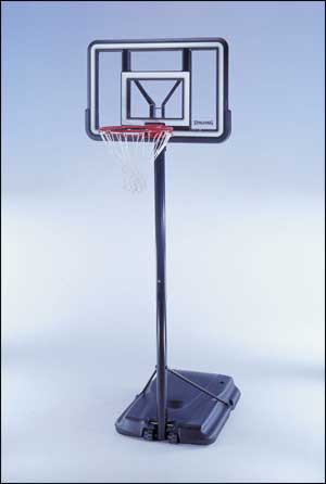 Lifetime Acrylic Spalding Fusion basketball stand 51255