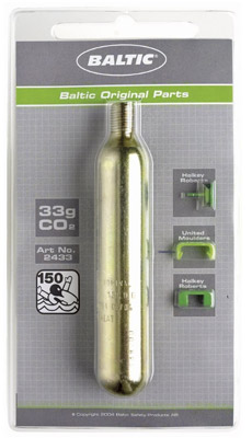 Baltic 33gm  CO2 Cylinder Kit (2433)