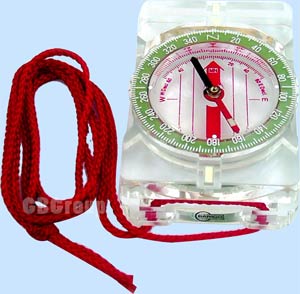 Barigo Model 15 Acrylic Navigation Compass With Lanyard