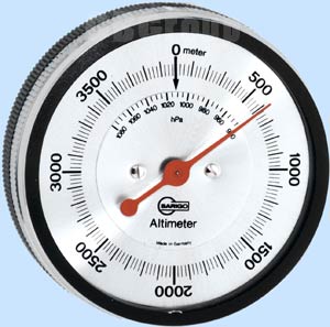 Barigo Model 25 4000m Analogue Altimeter And Barometer