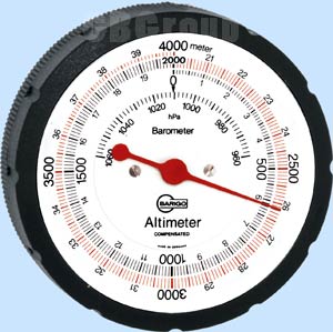 Barigo Model 29 4000 m Analogue Altimeter/Barometer