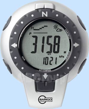 Barigo 44 Digital Weather Station Altimeter Pendant Watch