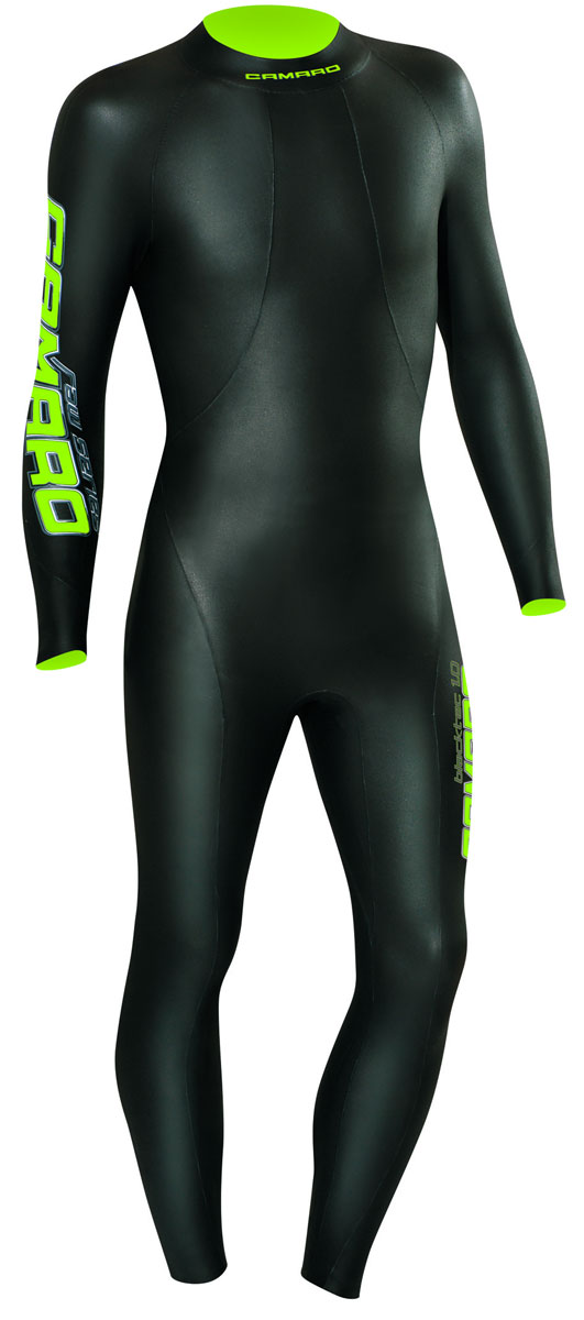 Camaro Black Tec 2.0 Unisex 2mm Water Skiing Overall Wetsuit