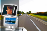 12-Volt Portable LCD Television - Compact Screen