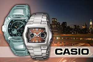 Casio Analogue/Digital Combination Watches