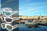 Bolle Metal-Frame Sunglasses