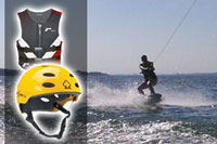 Waterski & Wakeboard Helmets, Gloves, Impact Vests