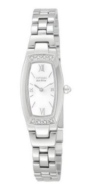 Citizen Ladies Eco-Drive Silhouette Diamond Watch EG2460-50A