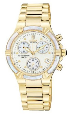 Citizen Ladies Eco-Drive Riva Chronograph Watch FB1032-53D