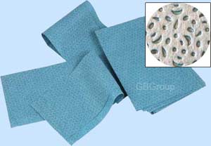 Clear Spill Eez Off Polypropylene Wipes