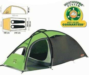 Coleman Exponent Phad X2 Tent