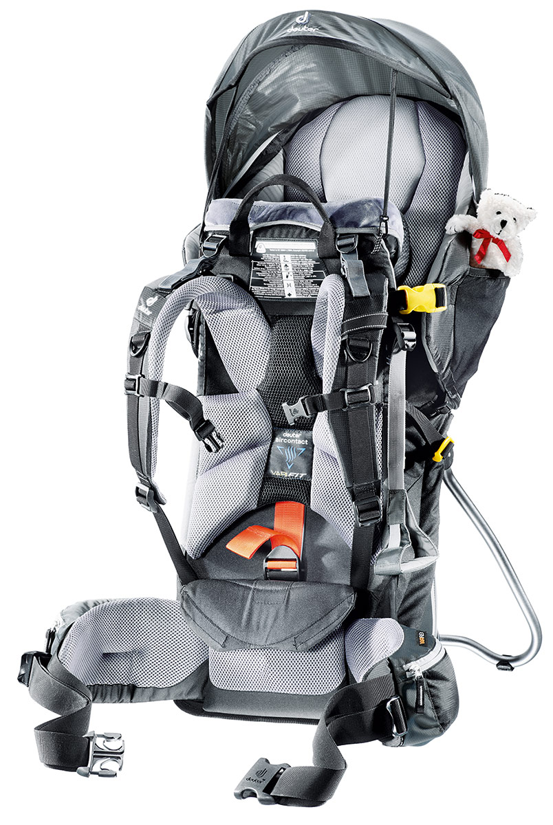 Deuter Kid Comfort III Child Carrier with Free KC Deluxe Rain Cover
