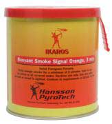 Ikaros Buoyant Orange Smoke Flare
