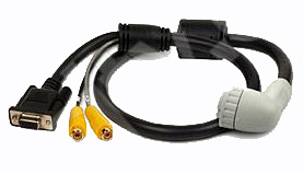Garmin Right-Angle Audio/Visual Cable 010-11091-00