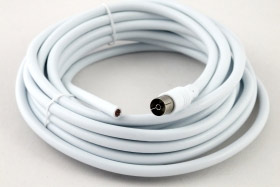 5m Coax Cable with Coax Plug