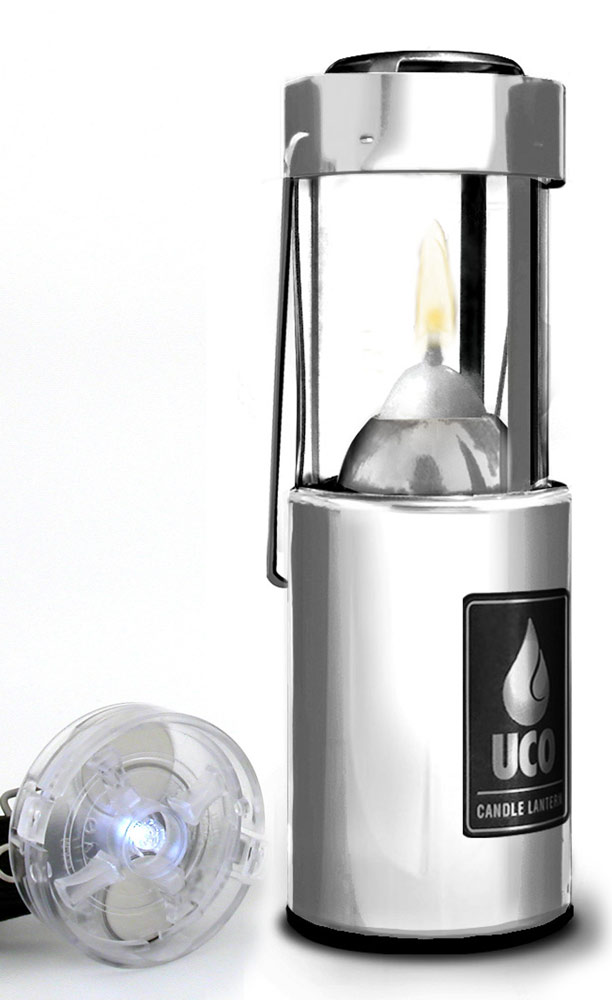 UCO Original Aluminium Candle Lantern with LED Kit from