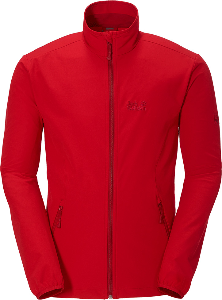 mens jack wolfskin softshell jacket