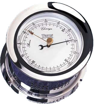 Atlantis Collection Barometer Chrome 220700
