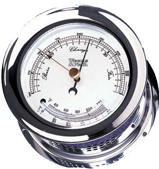 Atlantis Barometer/thermometer Chrome 221000