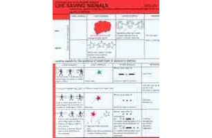 Life-Saving Signals And Rescue Methods (solas No. 1) (poster) -Mca (isbn: 011551368x)