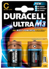 Duracell C Ultra Batteries - Pack of 2