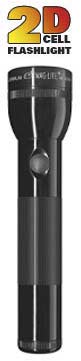 Maglite LED 2-Cell D Flashlight Black