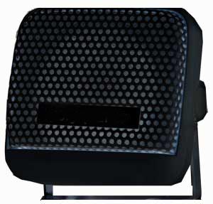 VHF Speaker Surface Mount Black Internal Use