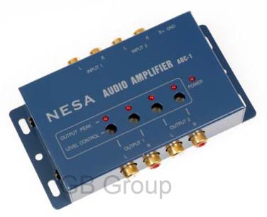 4-Way Audio Splitter And Booster