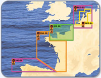 Mapmedia Classic Chart for MaxSea - English Channel and Atlantic Ocean