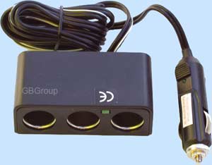 12v 3 Way Adaptor 18170