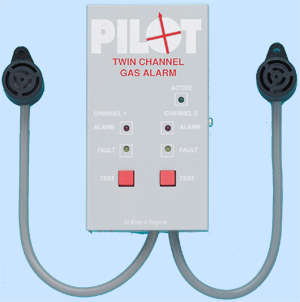 Pilot 12v Dual Gas Alarm