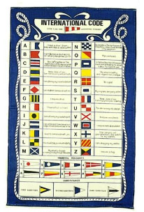 Galley Cloths - International Code Flags