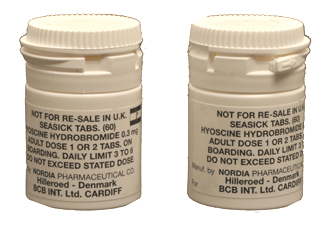 Anti-Sea Sickness Tablets