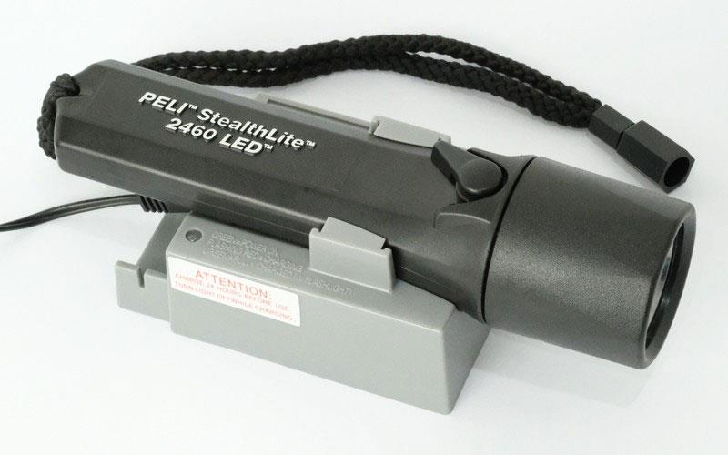 Peli 2460 StealthLite Rechargeable Recoil Waterproof LED Torch-5