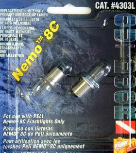 Lamp Modules for Peli Nemo 8C Divers Torch (2 Pack)