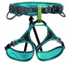 Petzl LUNA Women's climbing and mountaineering harness with adjustable leg loops